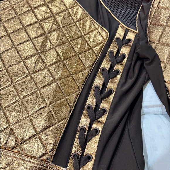 Blanc Noir Limited Editon Bronze Gold Jacket - Picture 6 of 9